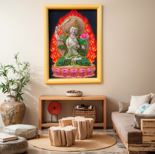 A003Rabbit Manjusri Bodhisattva