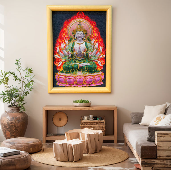 A001Rat Thousand Armed Guanyin Bodhisattva