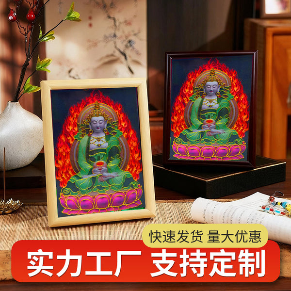 A008Dogs and pigs Amitabha Buddha