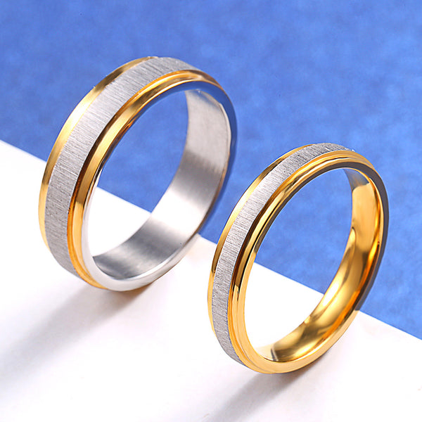 European and American metal landscape surface geometric droplet ring with niche design, adjustable ring for women's opening